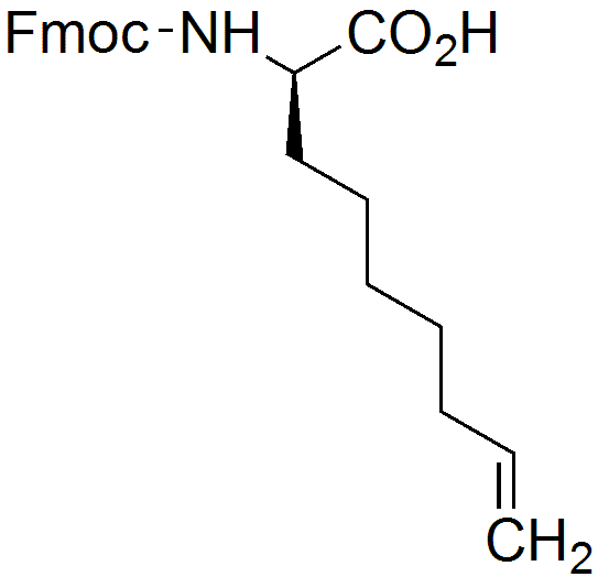 Fmoc-(R)-2-(6'-heptenyl)glycine